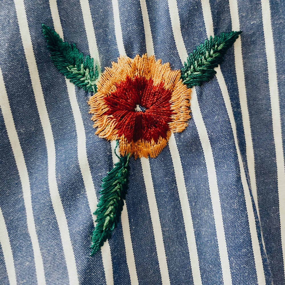 H&M Floral Button Up